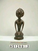 藏品(木刻人物坐像)的圖片